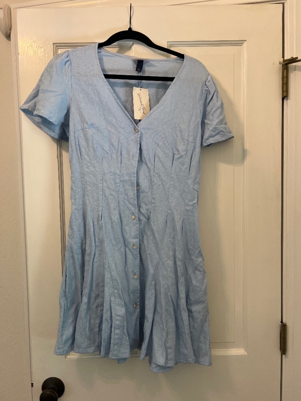 Light blue dress